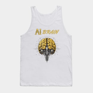 AI Brain Tank Top